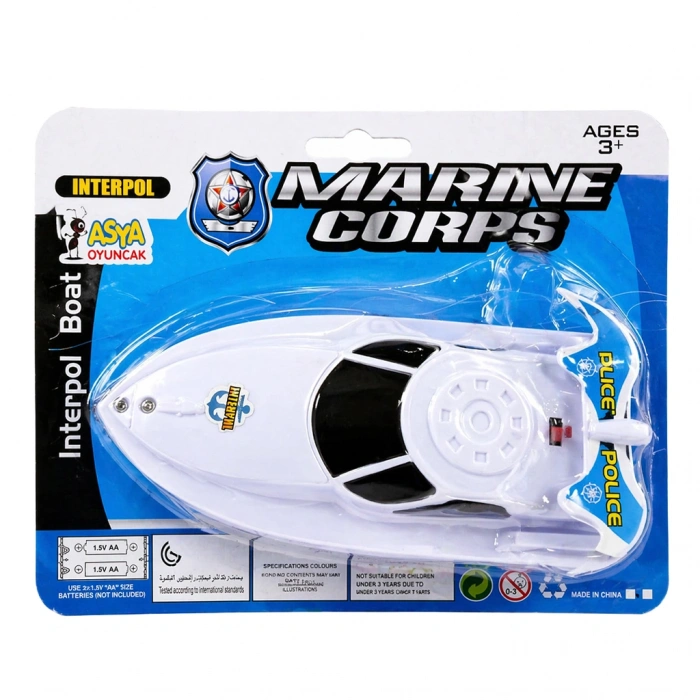 ASYA 00558-311-93 KARTELA PİLLİ TEKNE (240)