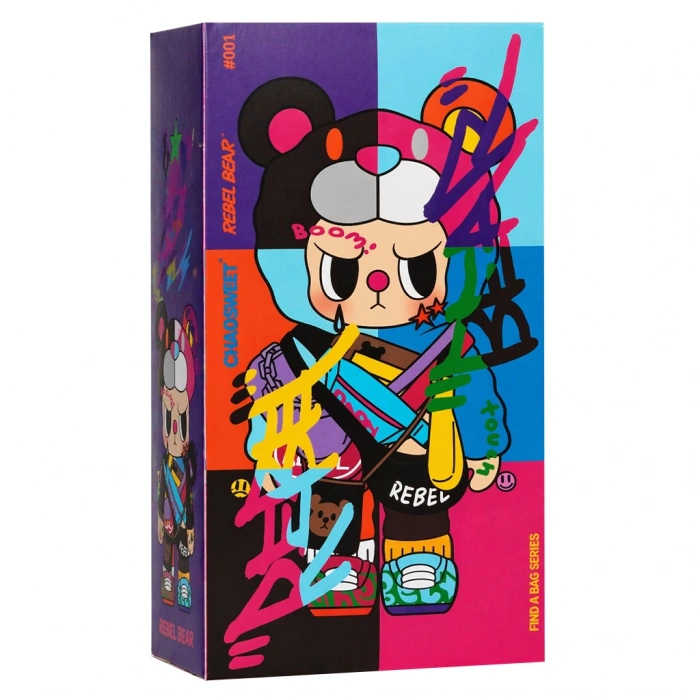 CEREN NECO-POP/CSRB005 POP CUPPO REBEL BEAR BAG MOVABLE SERİES