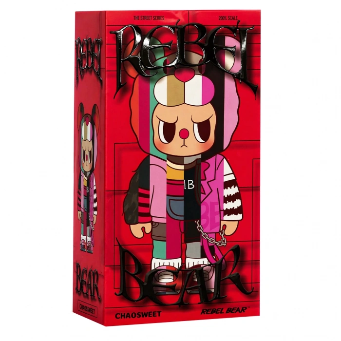 CEREN NECO-POP/CSRB008 POP CUPPO REBEL BEAR STREES MOVABLE SERİES