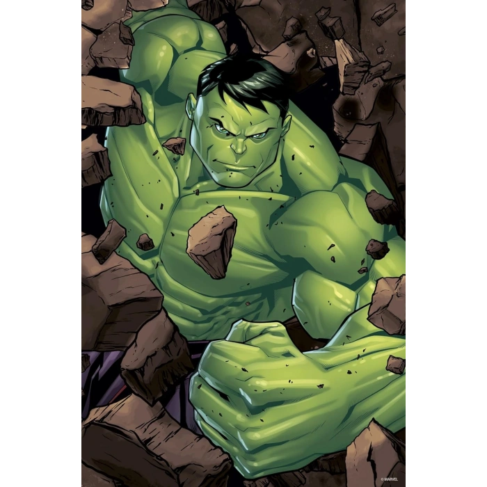 CEREN NECO-PRM/35583 PRİME 3D THE HULK 300 PARÇA PUZZLE METAL KUTU