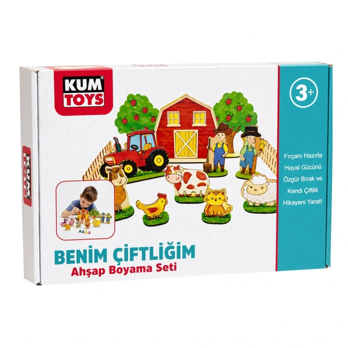 REDKA KM5898 KUMTOYS BENİM ÇİFTLİĞİM BOYAMA SETİ
