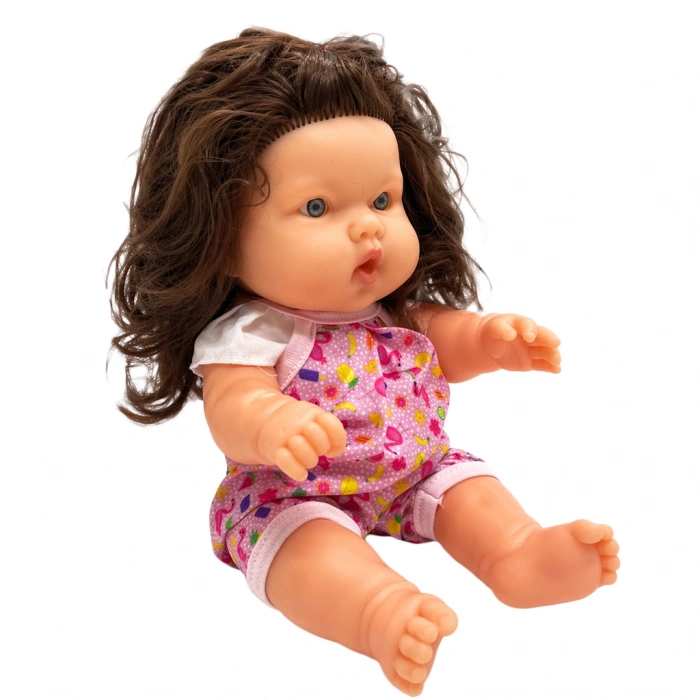 GAMZE 30CM 4 NOLU SAÇLI BEBEK