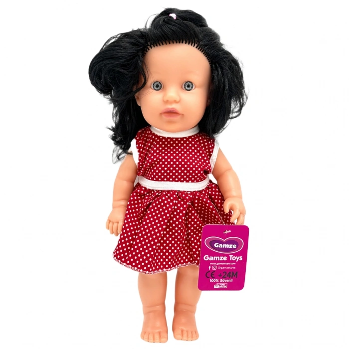 GAMZE 35CM TÜRKÇE KONUŞAN ÇANTALI SAKURA BEBEK