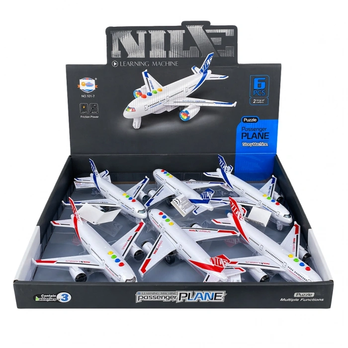 DUMAN DMN101-7 SÜRTMELİ IŞIKLI SESLİ UÇAK (96)