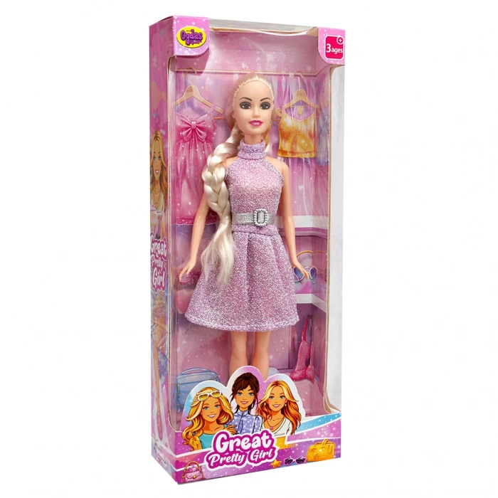 OYDAŞ 02288 12Lİ STAND ANLILY YEDEK ELBİSELİ BEBEK (144)