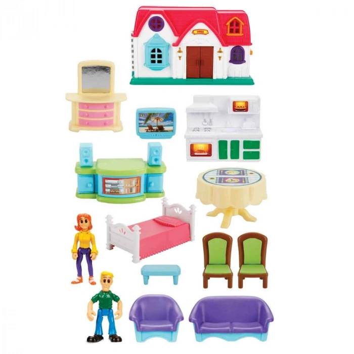 SUNMAN S00005676 SUN-SABC-HMY-EV OYUN SET HOME SWEET HOME 14PRÇ.