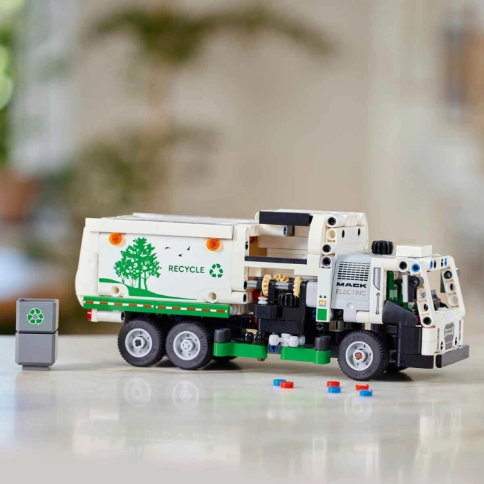 ADORE ADR-LMT42167 LEGO MACK LR ELEKTRİKLİ ÇÖP KAMYONU