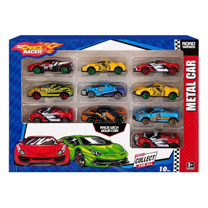 TOYSAN 10LU SPEED RACER METAL ARABA TOY-30 (36)