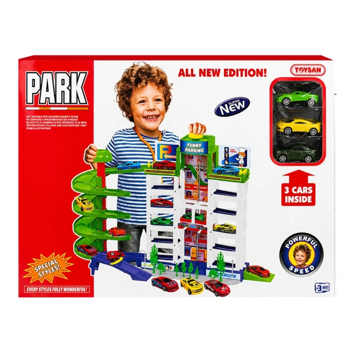 TOYSAN TOY-41 ASANSÖRLÜ GARAJ SETİ