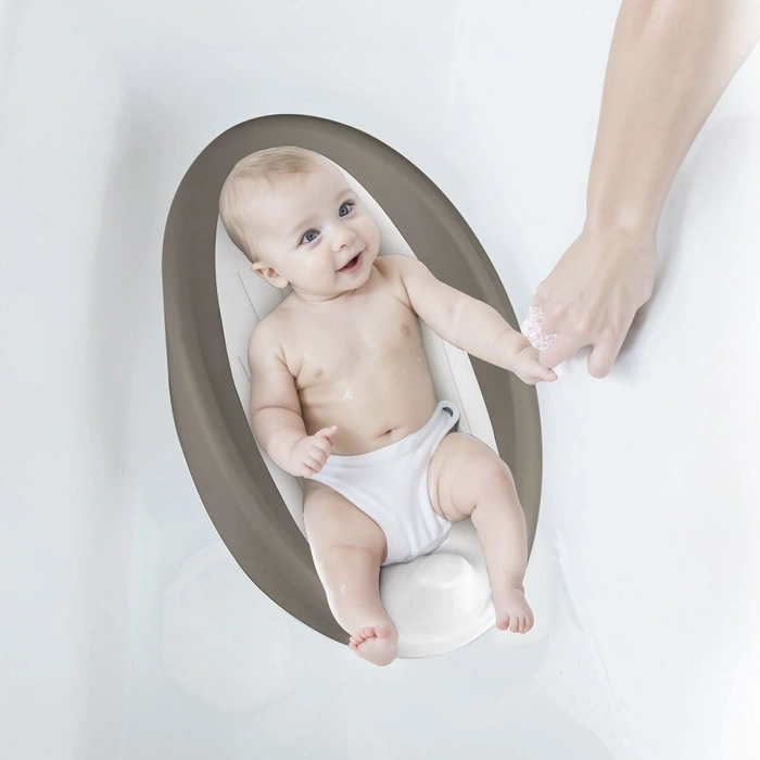 DOLU 7372 BEBEK BANYO YIKAMA DESTEĞİ STONE GRİ