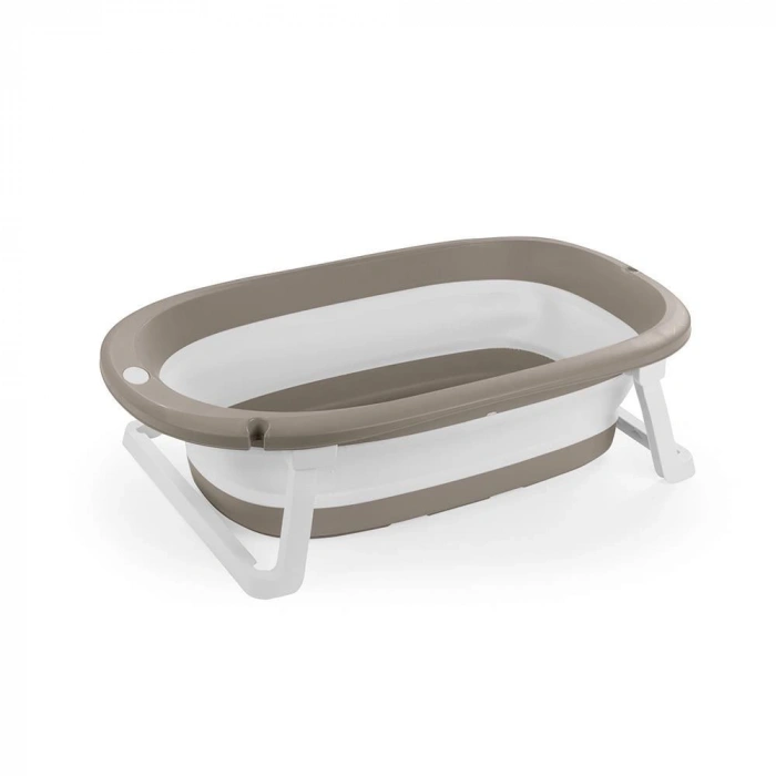 DOLU 7273 KATLANABİLİR 3LÜ BEBEK BANYO SETİ STONE GRİ