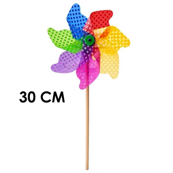 KARDEŞLER 81308 30 CM 7 KANAT PUANTİYELİ RÜZGAR GÜLÜ