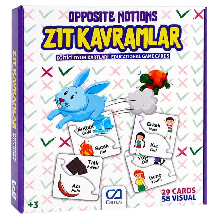 CA.5045 EĞİTİCİ ZIT KAVRAMLAR