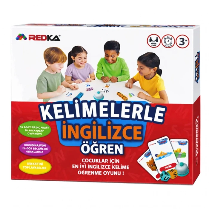 REDKA RD5884 KELİMELERLE İNGİLİZCE ÖĞREN