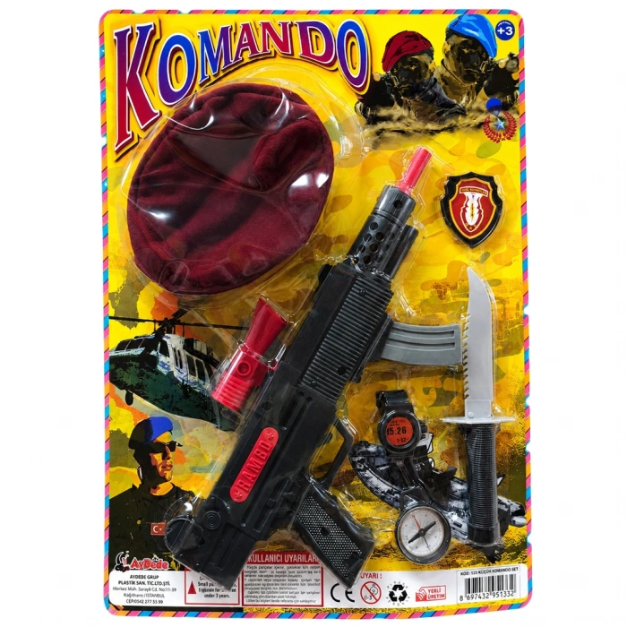 AYDEDE 133 KÜÇÜK BERELİ KOMANDO SETİ