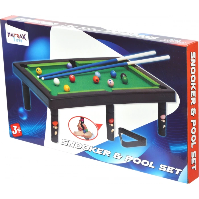 AKÇİÇEK 011 SNOOKER SET BİLARDO OYUNU