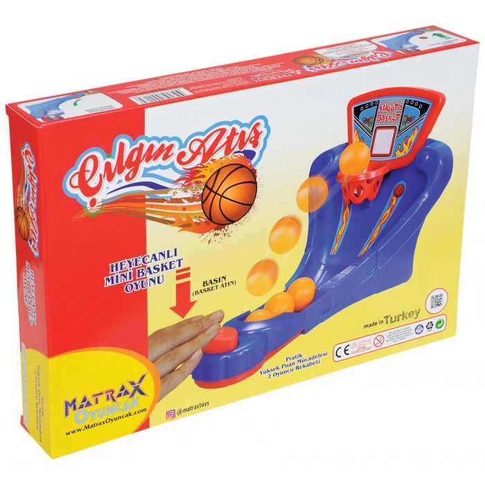 AKÇİÇEK 223 BASMALI MİNİ BASKET OYUNU