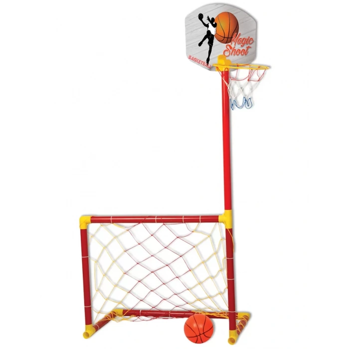 AKÇİÇEK 224 PORTATİF KALE-BASKET POTASI(2Sİ 1 ARADA)