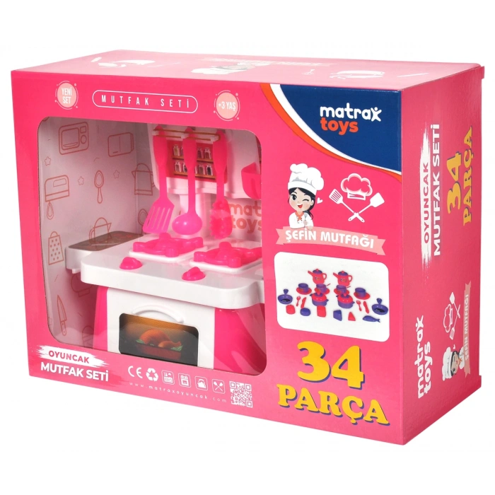 AKÇİÇEK 507 ŞEFİN MUTFAĞI 34 PARÇA