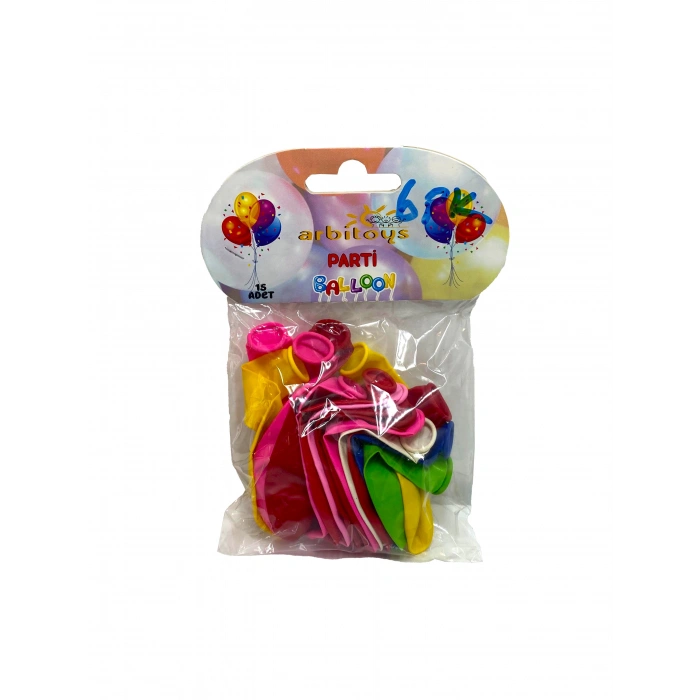 ARBİTOYS ARB-1001 15Li PARTİ BALON