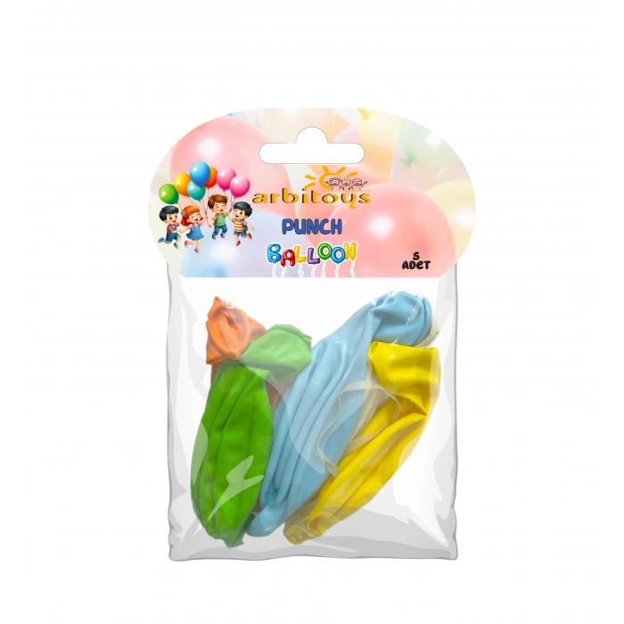 ARBİTOYS ARB-1008 PUNCH BALON 5Lİ