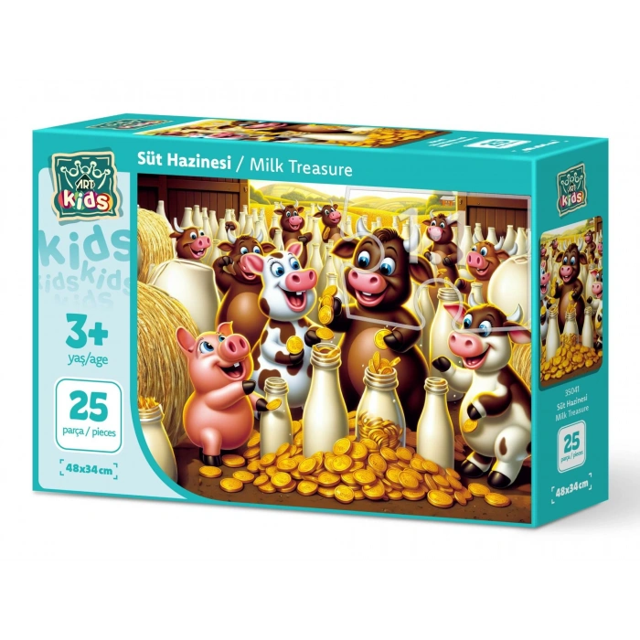 ART PUZZLE 35041  SÜT HAZİNESİ - 25 PARÇA