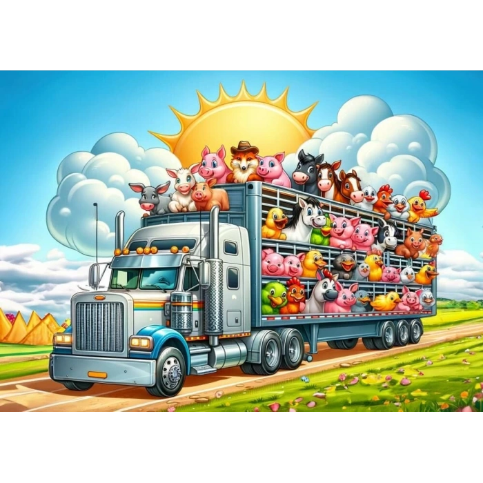 ART PUZZLE 35414  TIR YOLCULUĞU - 100 PARÇA