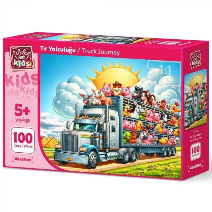 ART PUZZLE 35414  TIR YOLCULUĞU - 100 PARÇA