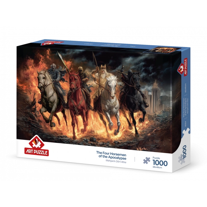 ART PUZZLE 41004 MAHŞERİN DÖRT ATLISI 1000 PARÇA