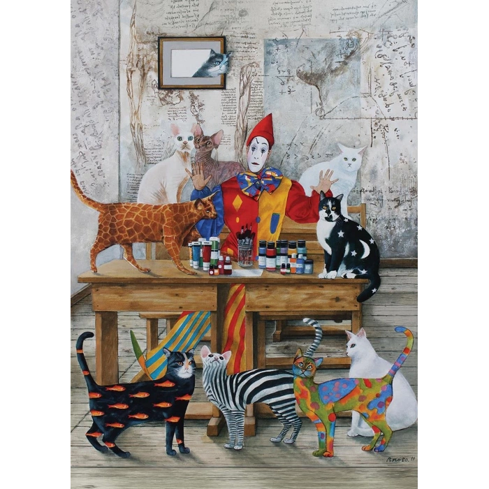 ART PUZZLE 4271 RENKLİ KEDİLER 260 PARÇA