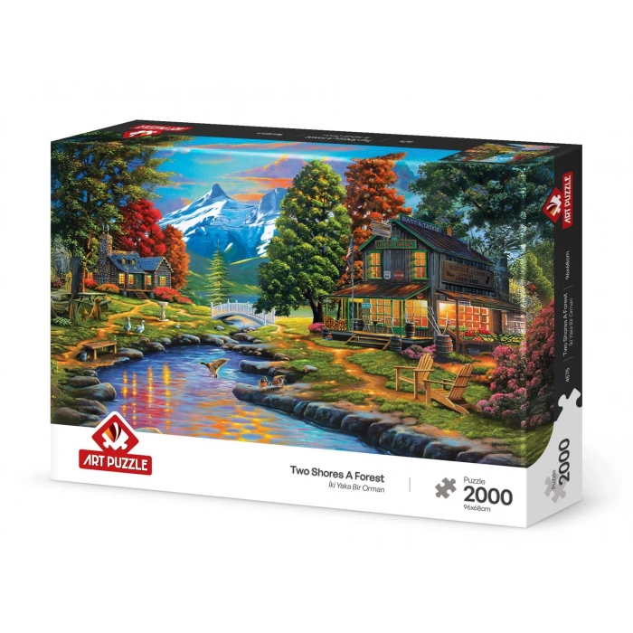 ART PUZZLE 4575  İKİ YAKA BİR ORMAN - 2000 PARÇA
