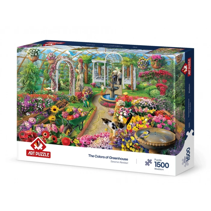 ART PUZZLE 5390  SERAMIN RENKLERİ - 1500 PARÇA