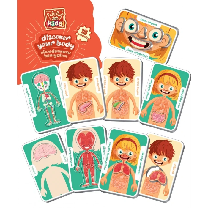 ART PUZZLE 5830  VÜCUDUMUZU TANIYALIM