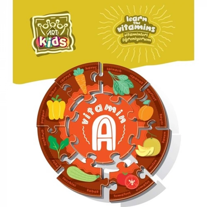ART PUZZLE 5833  VİTAMİNLERİ ÖĞRENİYORUM