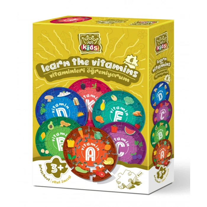 ART PUZZLE 5833  VİTAMİNLERİ ÖĞRENİYORUM