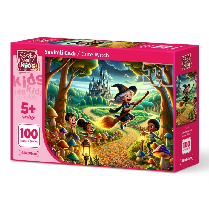 ART PUZZLE 35412 SEVİMLİ CADI -100 PARÇA