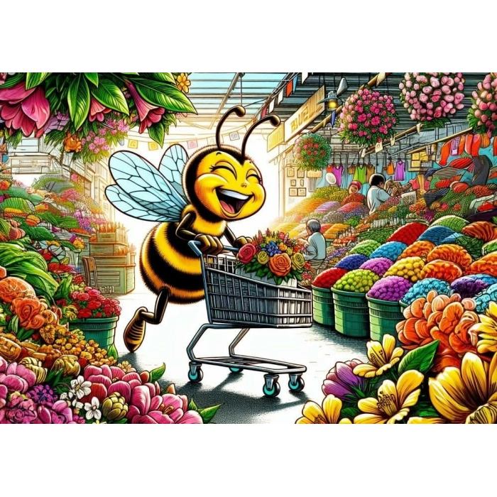 ART PUZZLE 35416 BAL ARISI ALIŞVERİŞTE-100 PARÇA