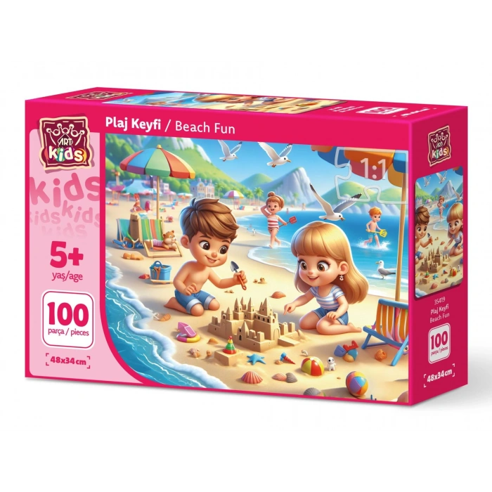 ART PUZZLE 35419 PLAJ KEYFİ-100 PARÇA