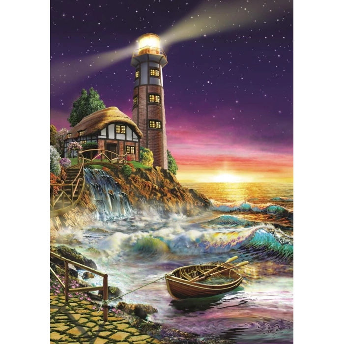 ART PUZZLE 4210 DENİZFENERİNDEN GÜNBATIMI - 500 PARÇA