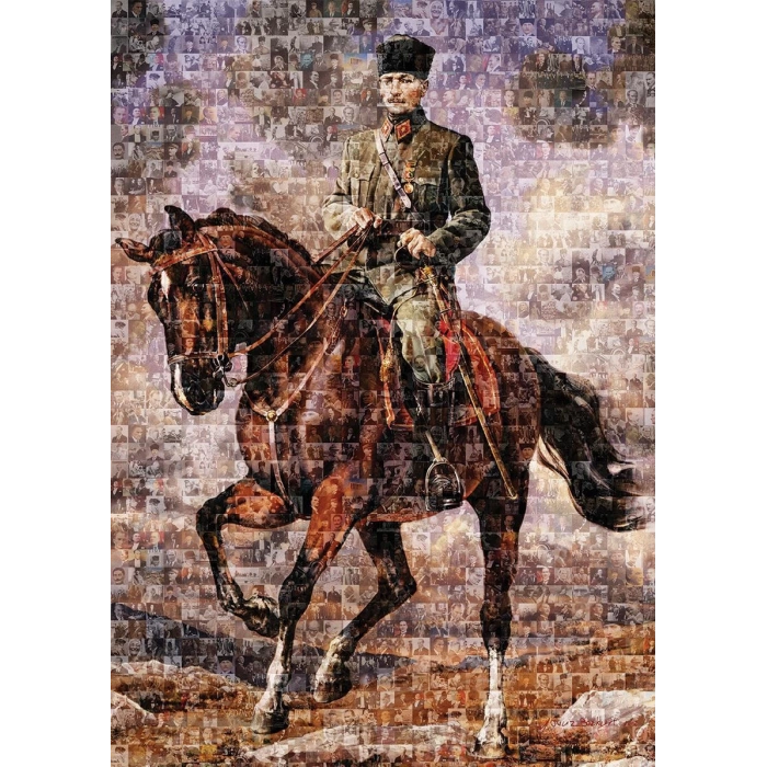 ART PUZZLE 4406 GAZİ MUSTAFA KEMAL SAKARYA-1000 PARÇA