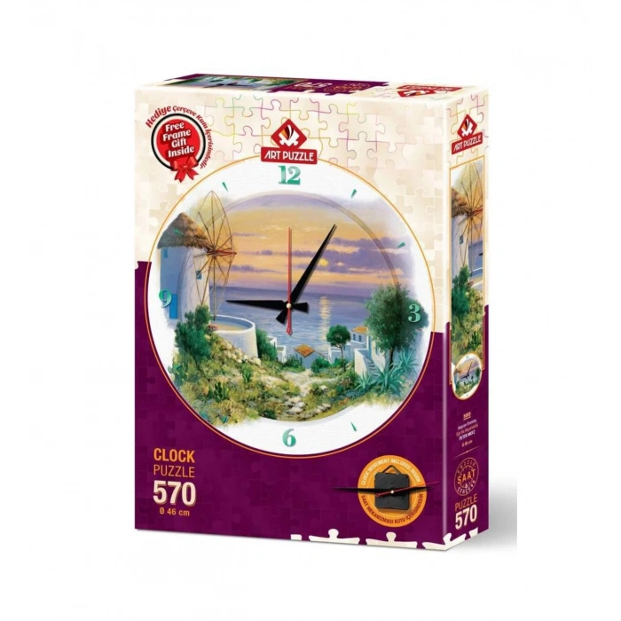 ART PUZZLE 5005 EGE DE AKŞAMÜSTÜ- SAAT PUZZLE
