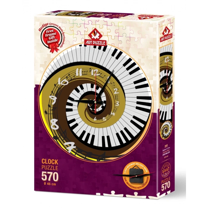 ART PUZZLE 5006 ZAMANIN RİTMİ - SAAT PUZZLE