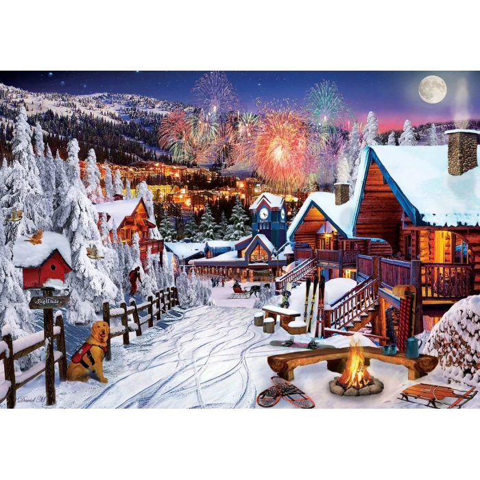 ART PUZZLE 5183 KIŞ EĞLENCESİ-1000 PARÇA