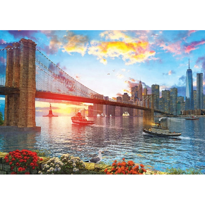 ART PUZZLE 5185 NEW YORT TA GÜNBATIMI -1000 PARÇA