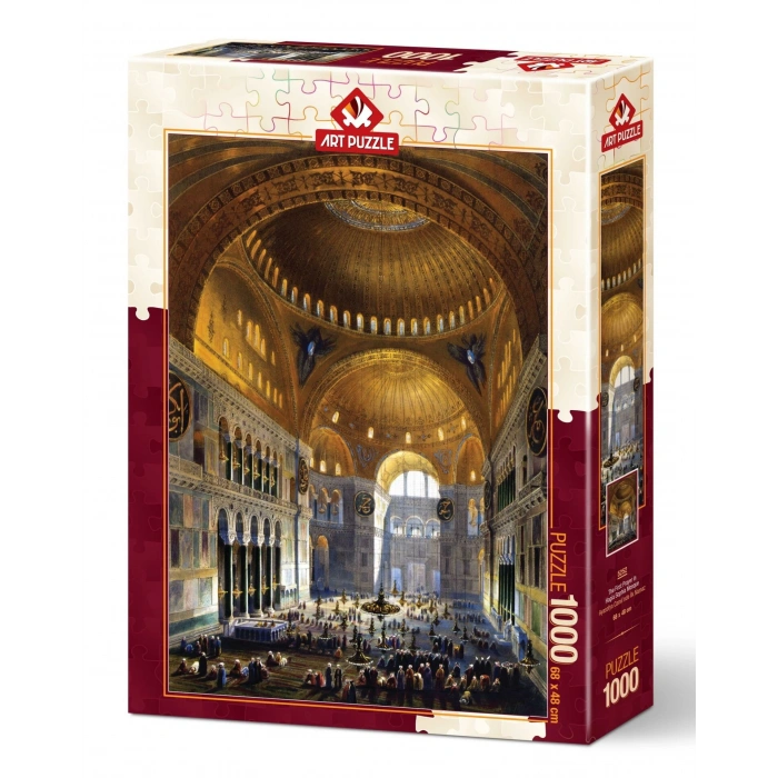 ART PUZZLE 5252AYASOFYA CAMİİNDE İLK NAMAZ -1000 PARÇA