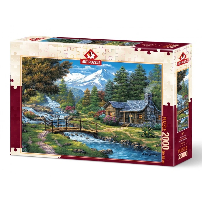 ART PUZZLE 5471 İKİ KÜÇÜK ŞELALE -2000 PARÇA