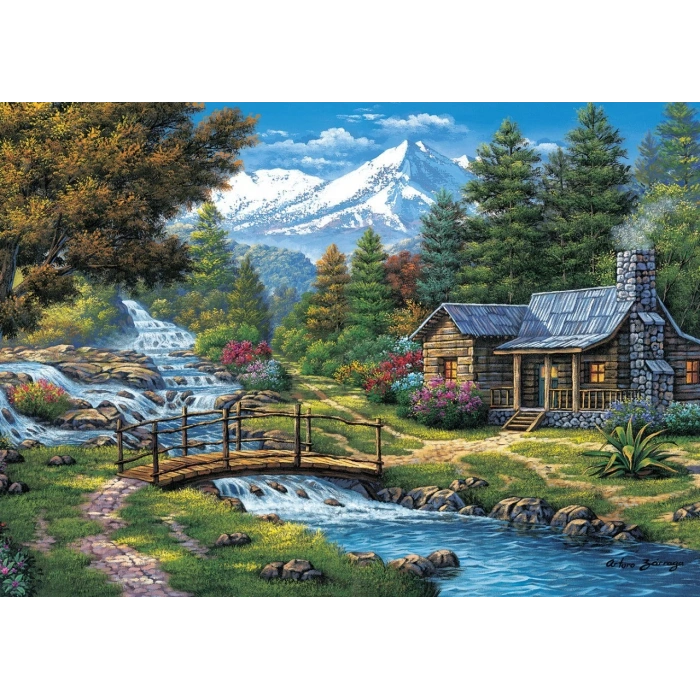 ART PUZZLE 5471 İKİ KÜÇÜK ŞELALE -2000 PARÇA