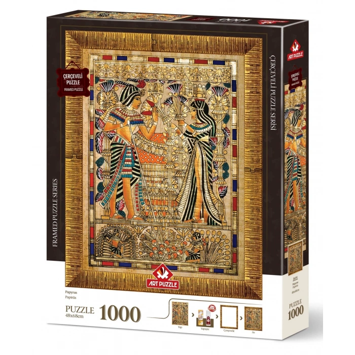 ART PUZZLE 5691 PAPİRUS -1000 PARÇA ÇERÇEVELİ