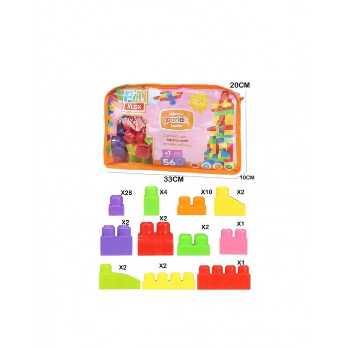 ASYA 2892 PLAYBLOX BLOCK SHINE 56 PARÇA (12)