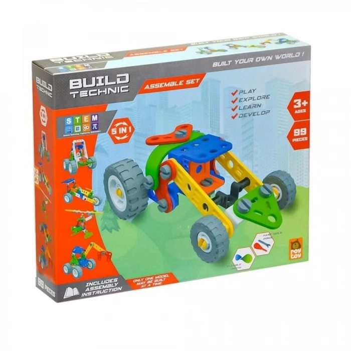 ASYA 4100501-1 KT. 2 ASS.YAP-BOZ ARAÇLAR